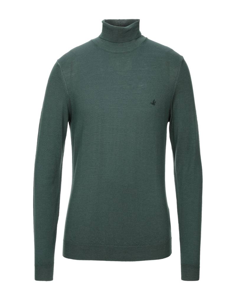 BROOKSFIELD Rollkragenpullover Herren Grün von BROOKSFIELD