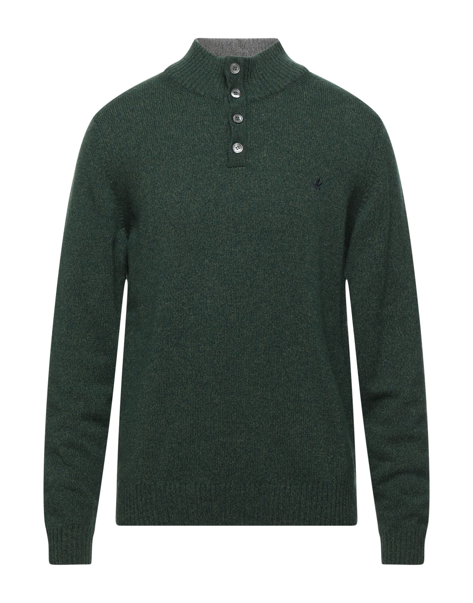 BROOKSFIELD Rollkragenpullover Herren Grün von BROOKSFIELD