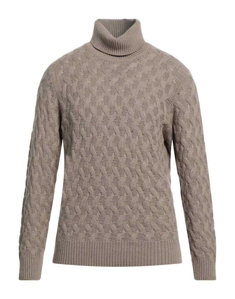 BROOKSFIELD Rollkragenpullover Herren Hellbraun von BROOKSFIELD