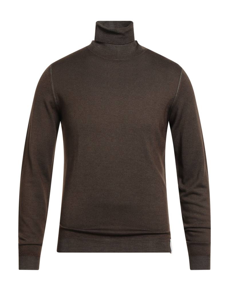 BROOKSFIELD Rollkragenpullover Herren Khaki von BROOKSFIELD