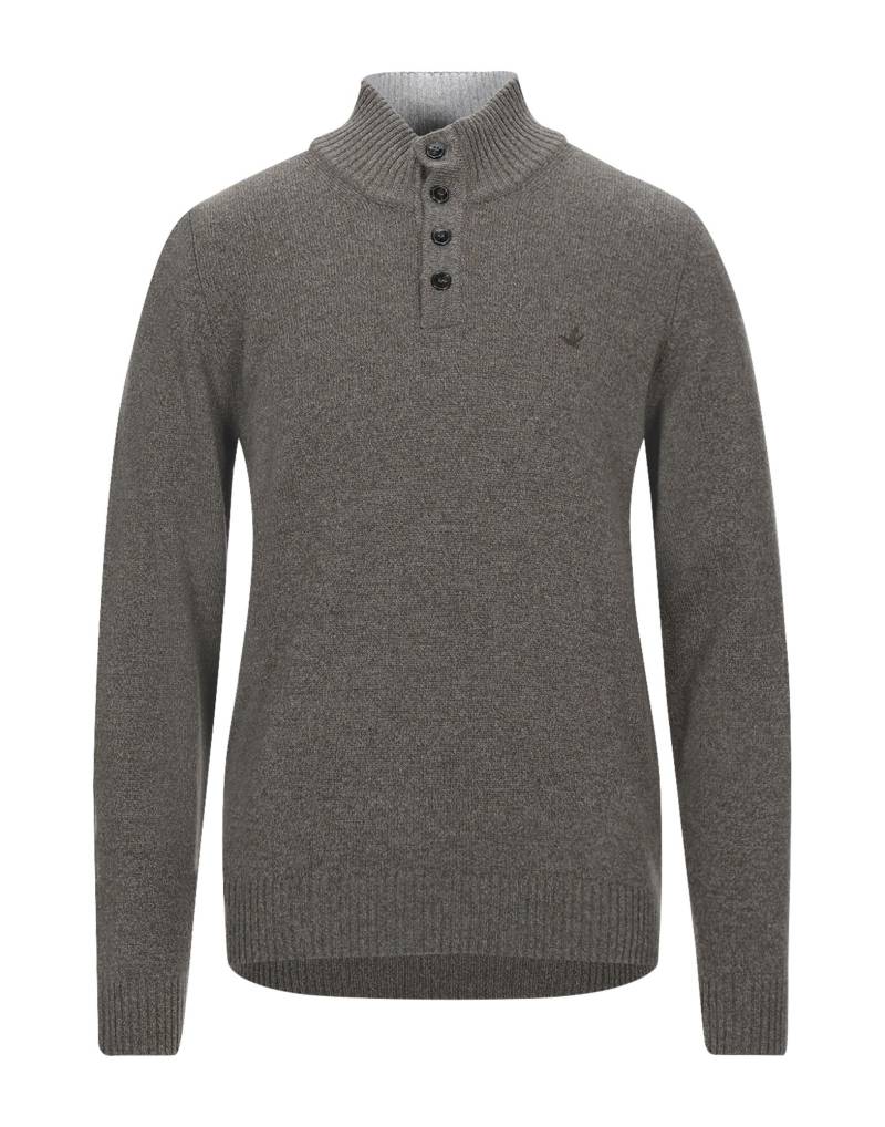 BROOKSFIELD Rollkragenpullover Herren Militärgrün von BROOKSFIELD