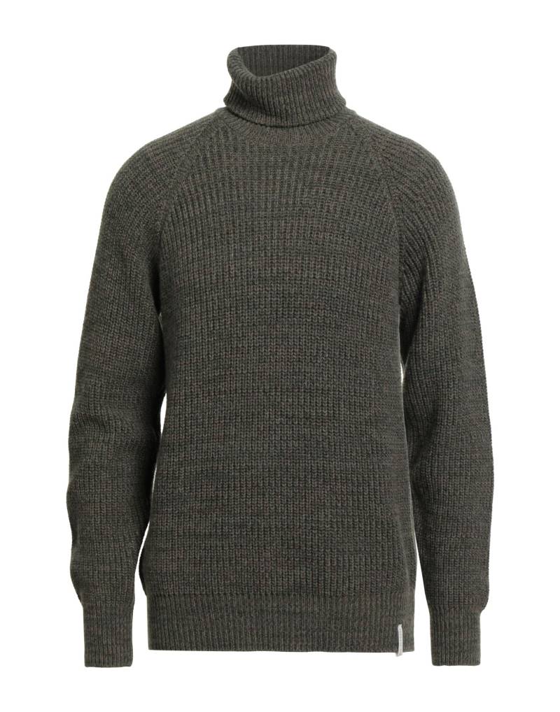 BROOKSFIELD Rollkragenpullover Herren Militärgrün von BROOKSFIELD