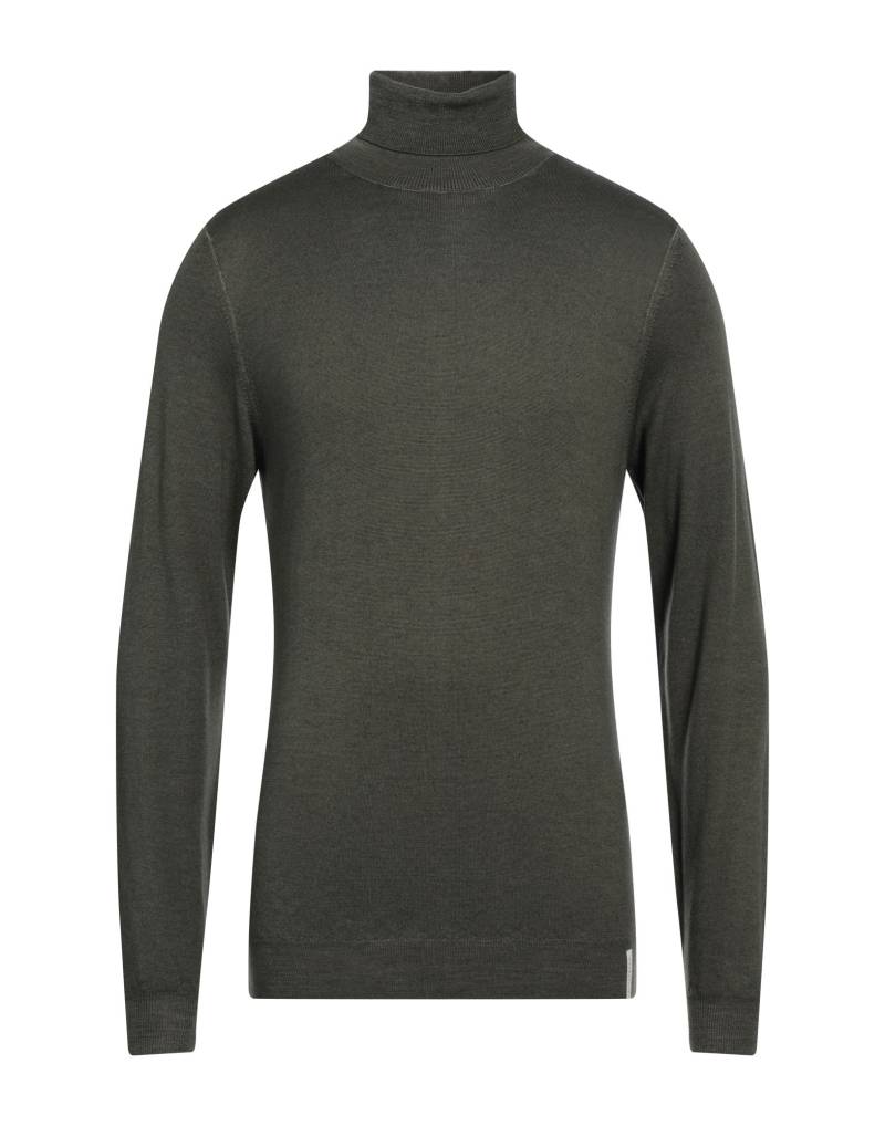 BROOKSFIELD Rollkragenpullover Herren Militärgrün von BROOKSFIELD