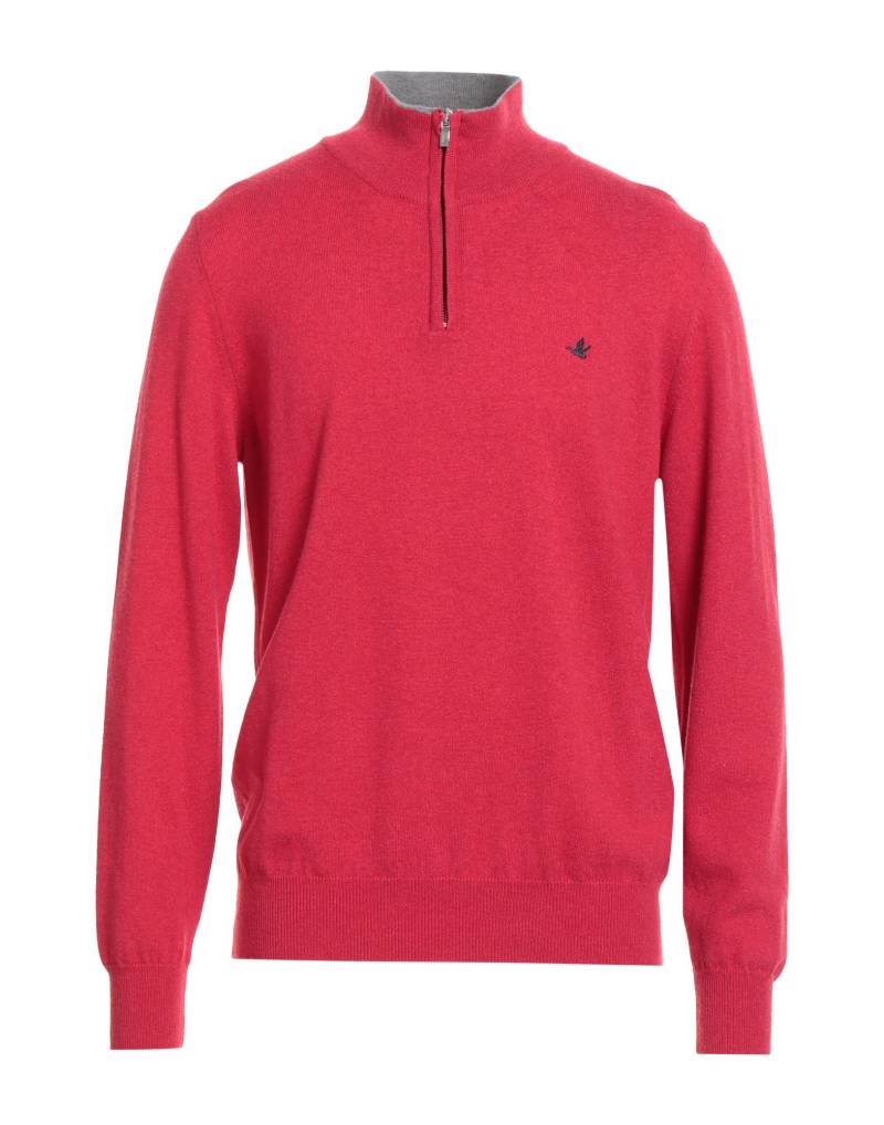 BROOKSFIELD Rollkragenpullover Herren Rot von BROOKSFIELD