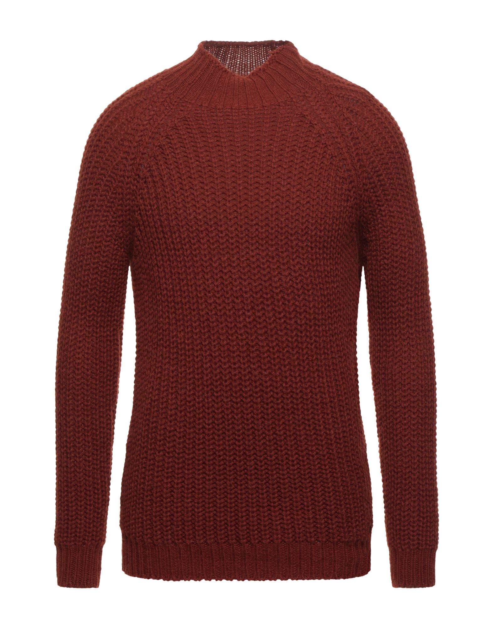 BROOKSFIELD Rollkragenpullover Herren Ziegelrot von BROOKSFIELD