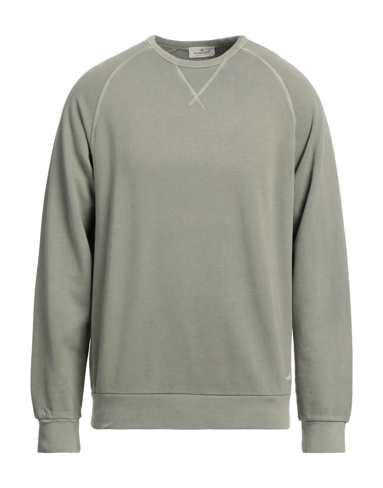 BROOKSFIELD Sweatshirt Herren Salbeigrün von BROOKSFIELD