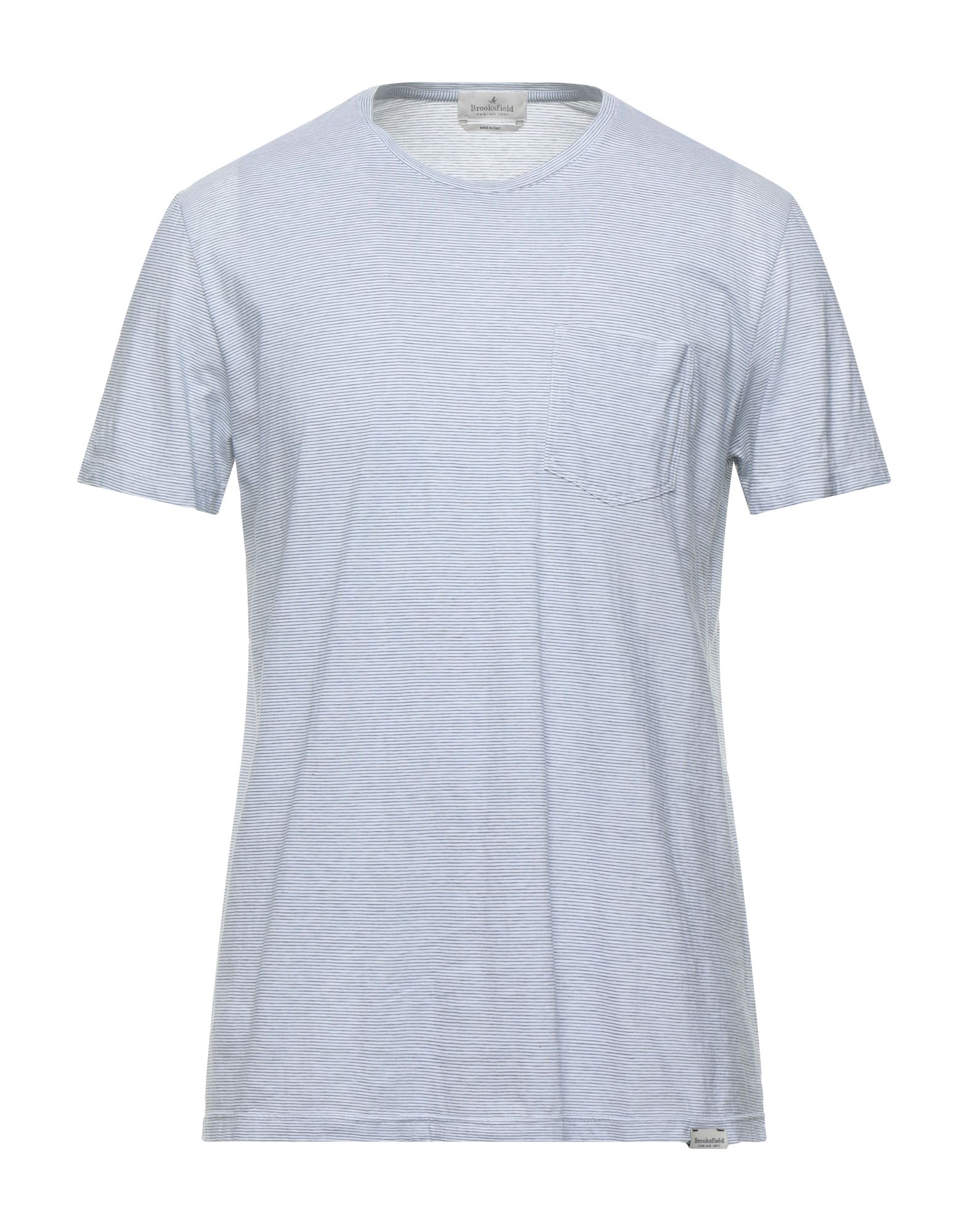 BROOKSFIELD T-shirts Herren Blau von BROOKSFIELD