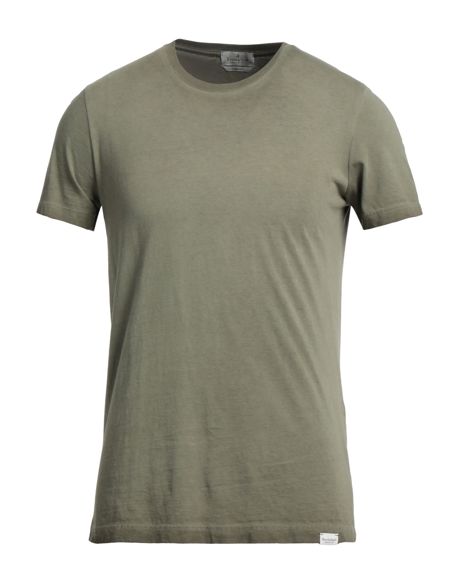 BROOKSFIELD T-shirts Herren Militärgrün von BROOKSFIELD