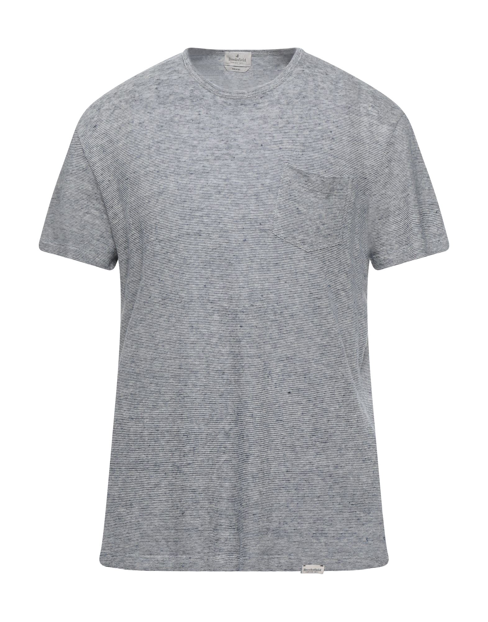 BROOKSFIELD T-shirts Herren Taubenblau von BROOKSFIELD