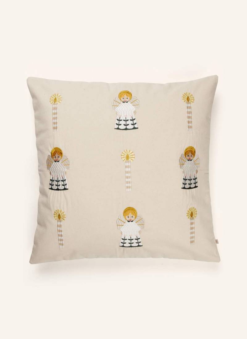 Broste Copenhagen Dekokissenhülle Fairy Tale beige von BROSTE COPENHAGEN