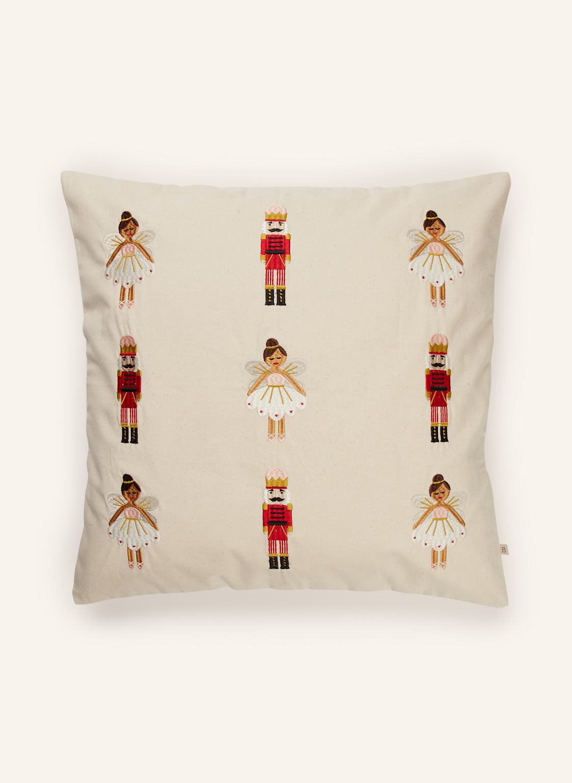 Broste Copenhagen Dekokissenhülle Fairy Tale beige von BROSTE COPENHAGEN