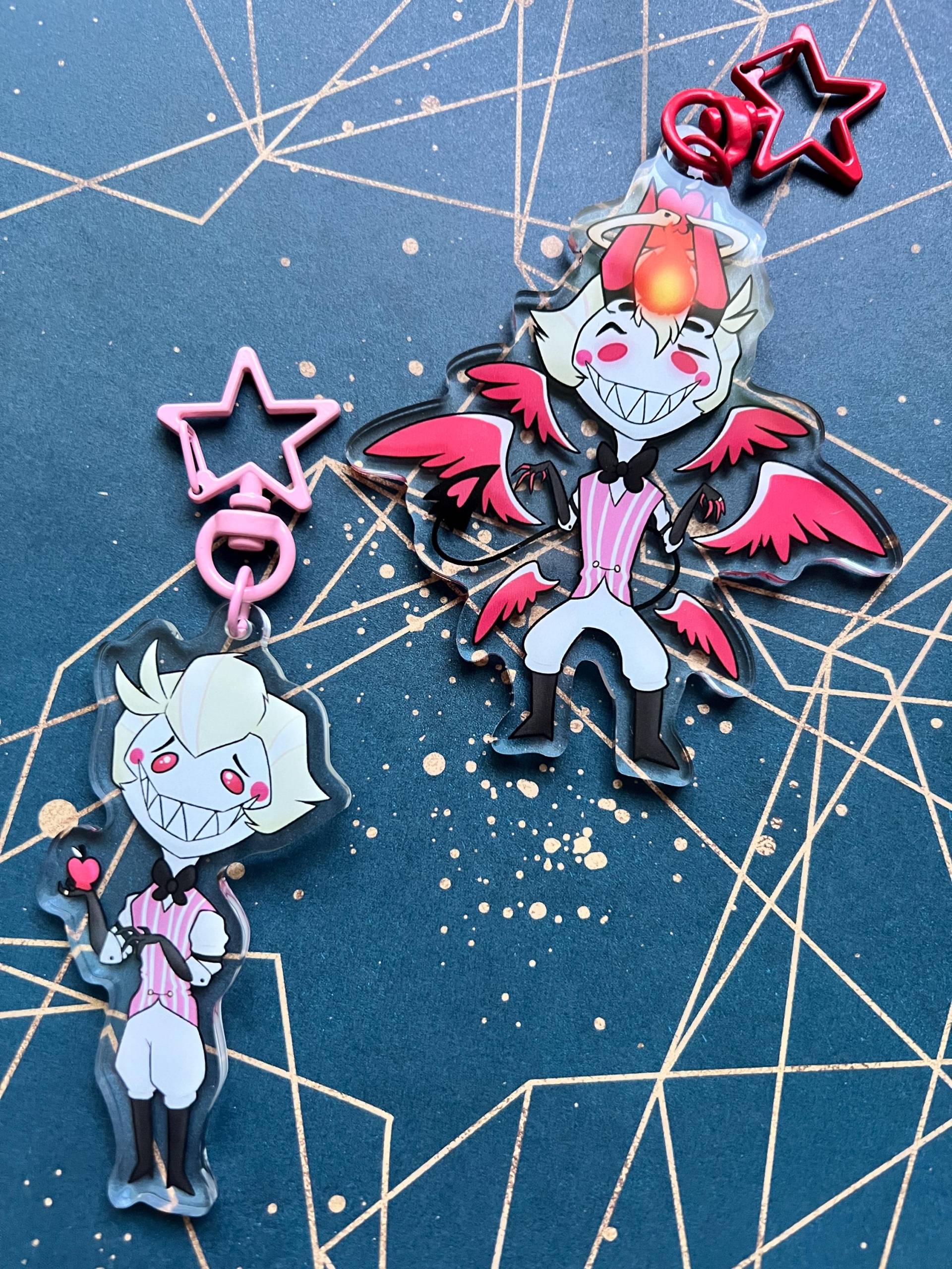 Hazbin Hotel Lucifer Morningstar Acrylic Charm von BRPArt