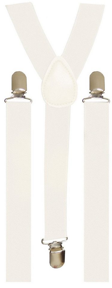 BRUBAKER Hosenträger Herren Hosenträger mit starken Metall Clips - Einheitsgröße für Männer (1-St., Verstellbare Universalgröße) Y-Form - Elastisch und stufenlos längenverstellbar von BRUBAKER