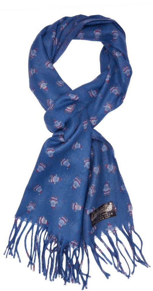 BRUBAKER Schal Cashmirillo Kuschelschal 30/40 x 180 cm Lang Leicht Warm Kuschelig, (Uni-Farben, 1-St. Herbst und Winterschal), Stola Tuch Schal mit Fransen für Damen und Herren von BRUBAKER