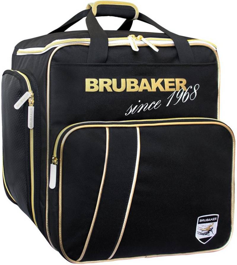 BRUBAKER Sporttasche Skischuhtasche, Skitasche für Skistiefel (1-tlg., reißfest und nässeabweisend), Komfort Stiefeltasche mit Rucksackfunktion für Skischuhe, Helmtasche von BRUBAKER
