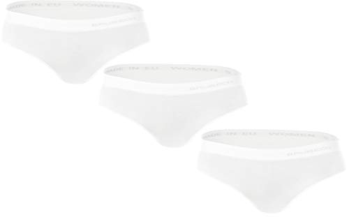 BRUBECK 3er Set Unterhosen Damen Hipster Merino | Unterwäsche für Frauen | Slips atmungsaktiv | Hüftslips nahtlos | Panties Women | Underwear White | 41% Merinowolle | Gr. M | Weiß | HI10070 von BRUBECK