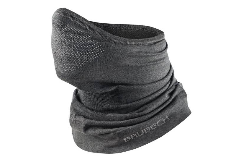 BRUBECK Sturmhaube M-Pro Halbe Sturmhaube Merinowolle Herren Damen 42% Merino Wolle atmungsaktiv, schnelltrocknend, windabweisend von BRUBECK