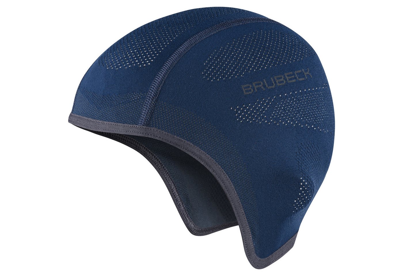 BRUBECK Unterhelmmütze Unterhelm Mütze Temperaturregulierend Funktionsmütze 1/2 Sturmhaube atmungsaktiv, schnelltrocknend, windabweisend von BRUBECK