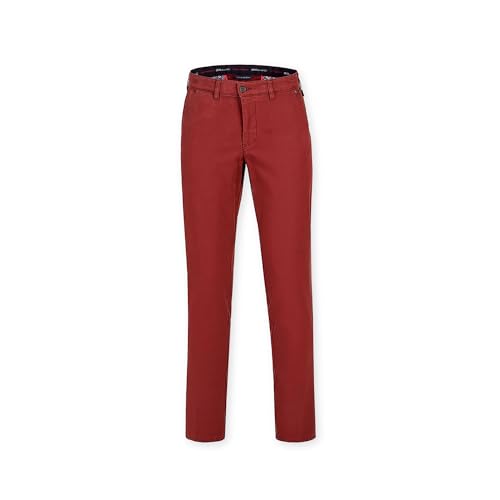 BRÜHL FINE TROUSERS Chino Hose Herren Stretch London 184080 I Stoffhose Herren in Cross Twill Stretch Qualität mit Dream Finish & Komfortdehnbund von BRÜHL FINE TROUSERS