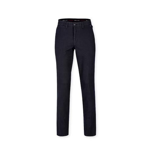 BRÜHL FINE TROUSERS Chino Hose Herren Stretch London 184130 I Herrenhose in Melange-Woll-Optik mit Micro-Dot I Herbst/Winter Qualität von BRÜHL FINE TROUSERS