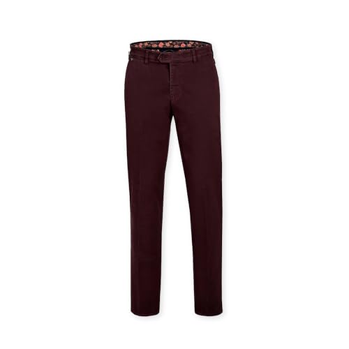 BRÜHL FINE TROUSERS Chino Hose Herren Stretch London 185180 I Stoffhose Herren mit 3D-Microstruktur I Mit tollem Schmirgel, Cosy Touch & Cashmere Finish von BRÜHL FINE TROUSERS