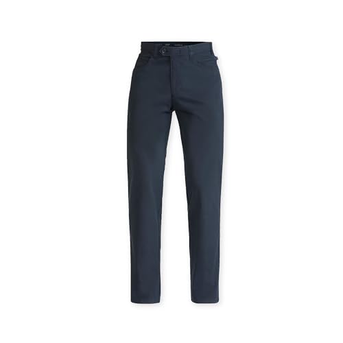 BRÜHL FINE TROUSERS Chino Hose Herren Stretch Milano II 183230 I Stoffhose Herren mit Komfortdehnbund in Pima-Stretch-Gabardine I Mit Cashmere Schmirgel von BRÜHL FINE TROUSERS