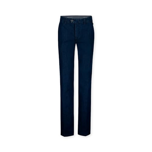 BRÜHL FINE TROUSERS Chino Hose Herren Stretch Parma 003142 I Stoffhose Herren mit Komfortdehnbund in Ring-Stretch-Denim I Optimale Bewegungsfreiheit von BRÜHL FINE TROUSERS