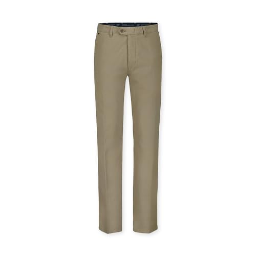 BRÜHL FINE TROUSERS Chino Hose Herren Stretch Parma 184090 I Herrenhose mit Komfortdehnbund in Gabardine-Stretch I Optimale Bewegungsfreiheit von BRÜHL FINE TROUSERS