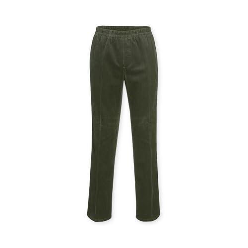 BRÜHL FINE TROUSERS Fein-Cordhose Herren Gustav 130160 I Stoffhose Herren mit Rundum-Gummibund I Optimale Bewegungsfreiheit I Herbst/Winter Qualität von BRÜHL FINE TROUSERS