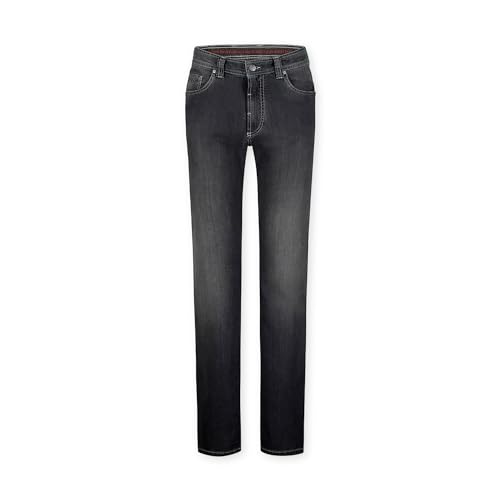BRÜHL FINE TROUSERS Jeans Herren Stretch Toronto II 190491 I 5-Pocket Herren Jeans aus Ring-Stretch Denim mit Komfortdehnbund I Used Waschung von BRÜHL FINE TROUSERS
