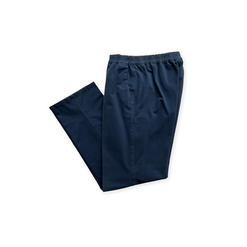 BRÜHL FINE TROUSERS Stoffhose Herren Gustav 183300 I Schlupfhose Herren mit Rundum-Gummibund aus Gabardine-Stretch mit 360° Technologie I Optimale Bewegungsfreiheit von BRÜHL FINE TROUSERS