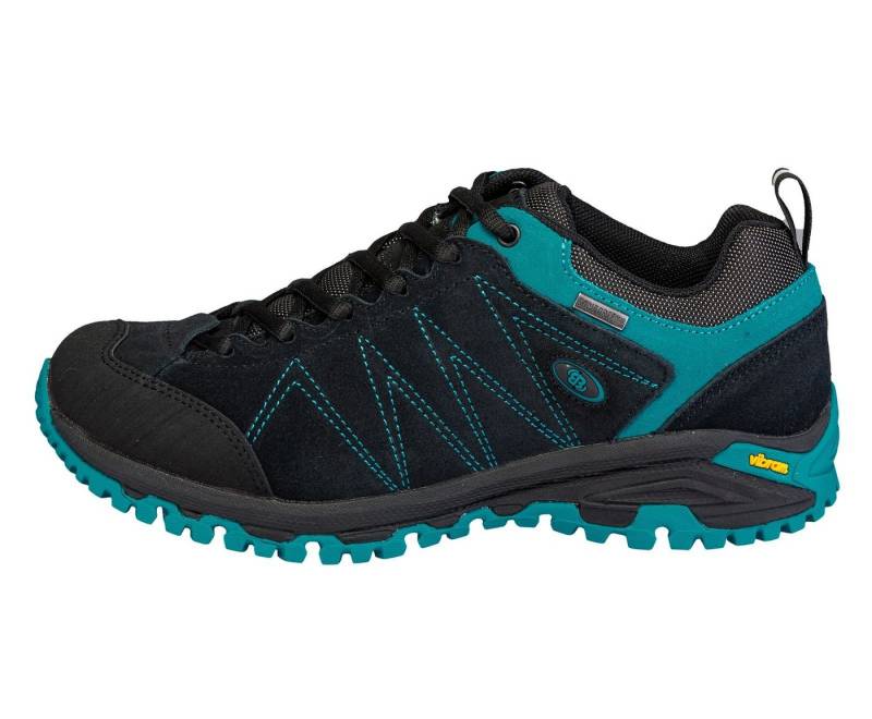 BRÜTTING Brütting Damen Outdoor- und Freizeitschuh Mount Kapella Low 211301-7006 schwarz/türkis Trekkingschuh von BRÜTTING