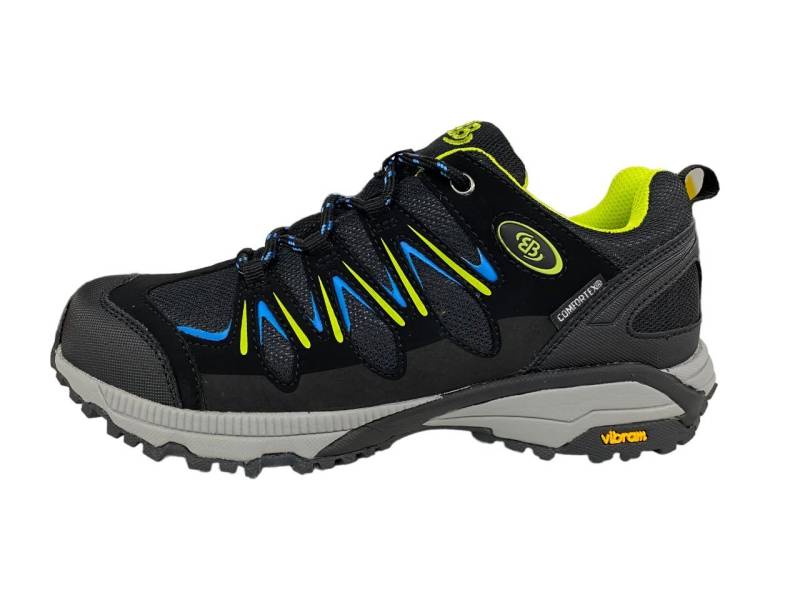 BRÜTTING Brütting Herren Outdoor- und Freizeitschuh EXPEDITION 191218 schwarz / lemon Trekkingschuh von BRÜTTING