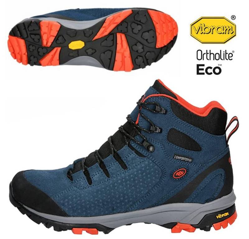 BRÜTTING Brütting - Vibram Mount Trish High Outdoorschuhe Wanderschuhe, navy Wanderschuh von BRÜTTING