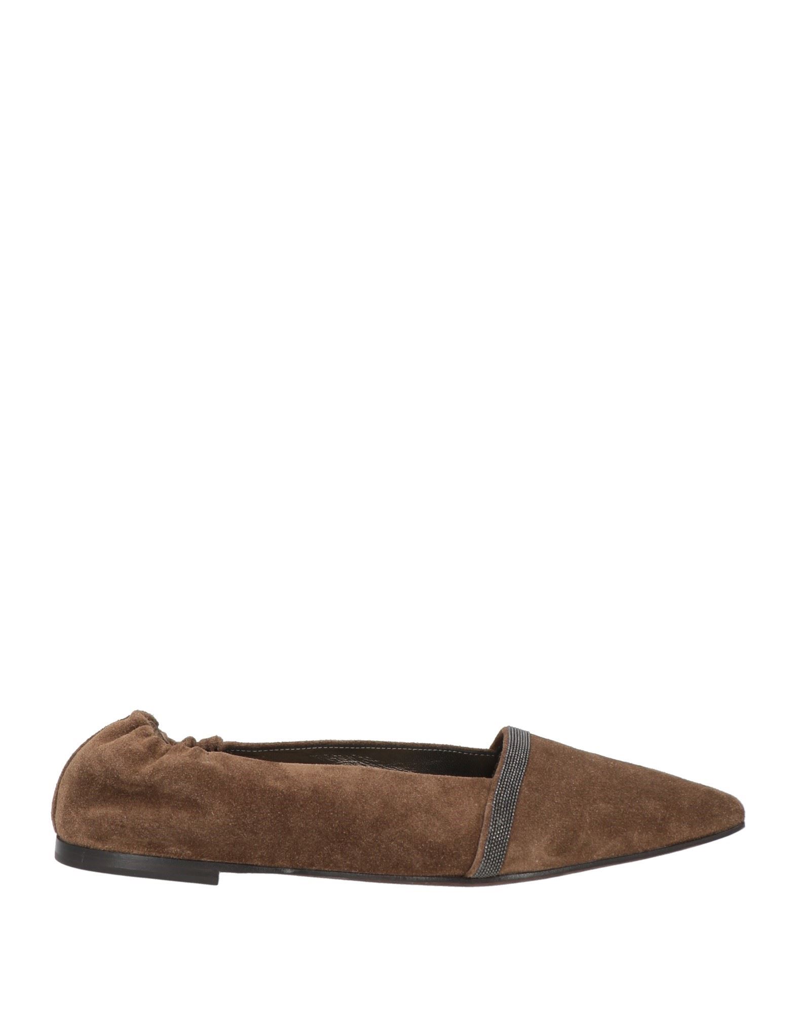 BRUNELLO CUCINELLI Ballerina Damen Braun von BRUNELLO CUCINELLI