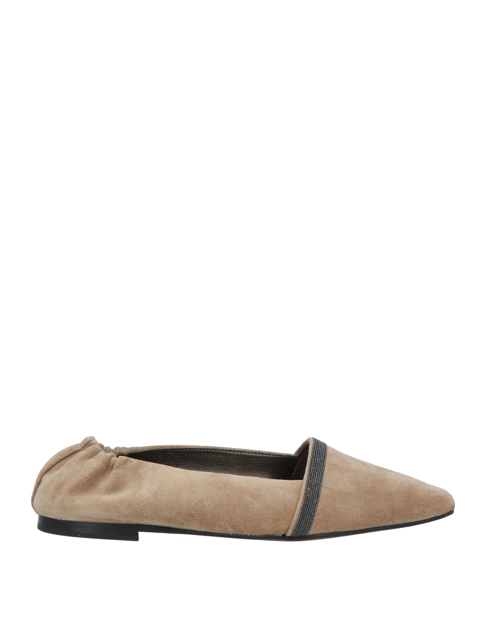 BRUNELLO CUCINELLI Ballerina Damen Khaki von BRUNELLO CUCINELLI