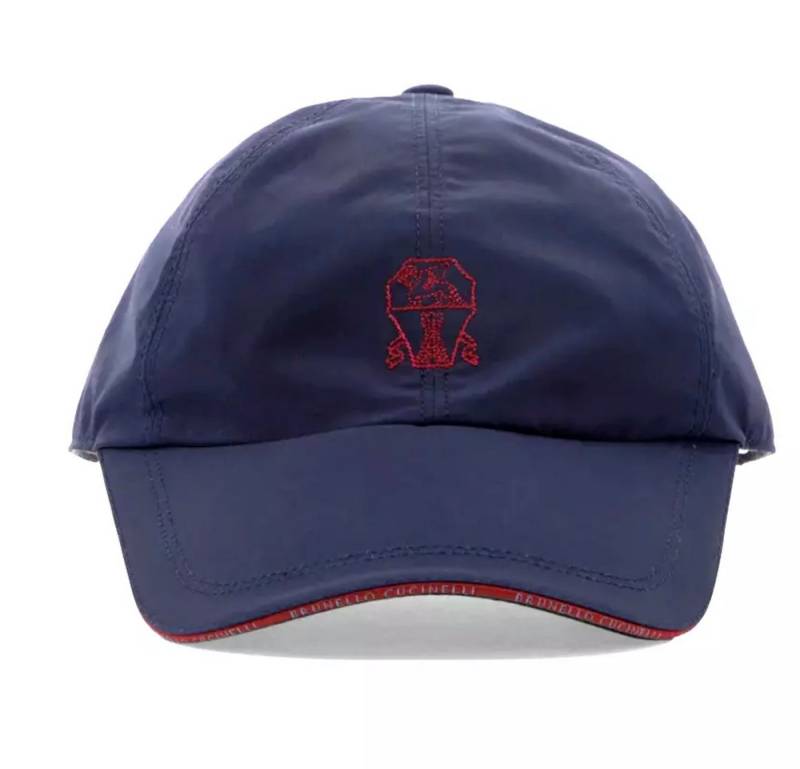 BRUNELLO CUCINELLI Baseball Cap Baseballkappe Cap mit Logo-Stickerei Made in Italy – höchste Qualität und Handwerkskunst. von BRUNELLO CUCINELLI