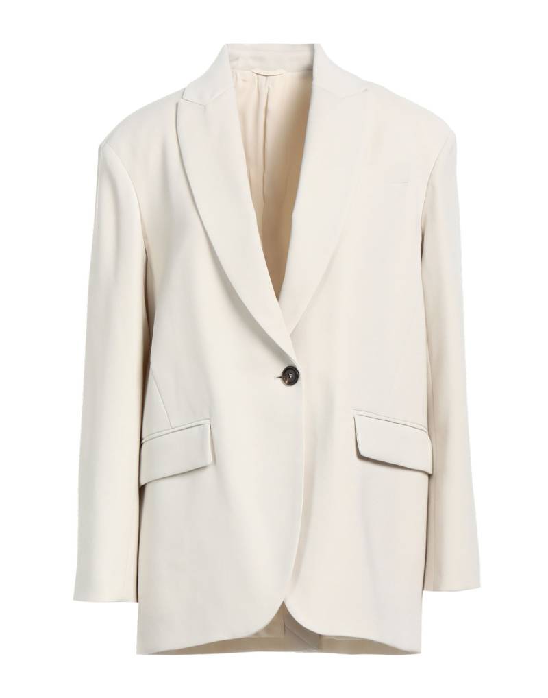 BRUNELLO CUCINELLI Blazer Damen Cremeweiß von BRUNELLO CUCINELLI