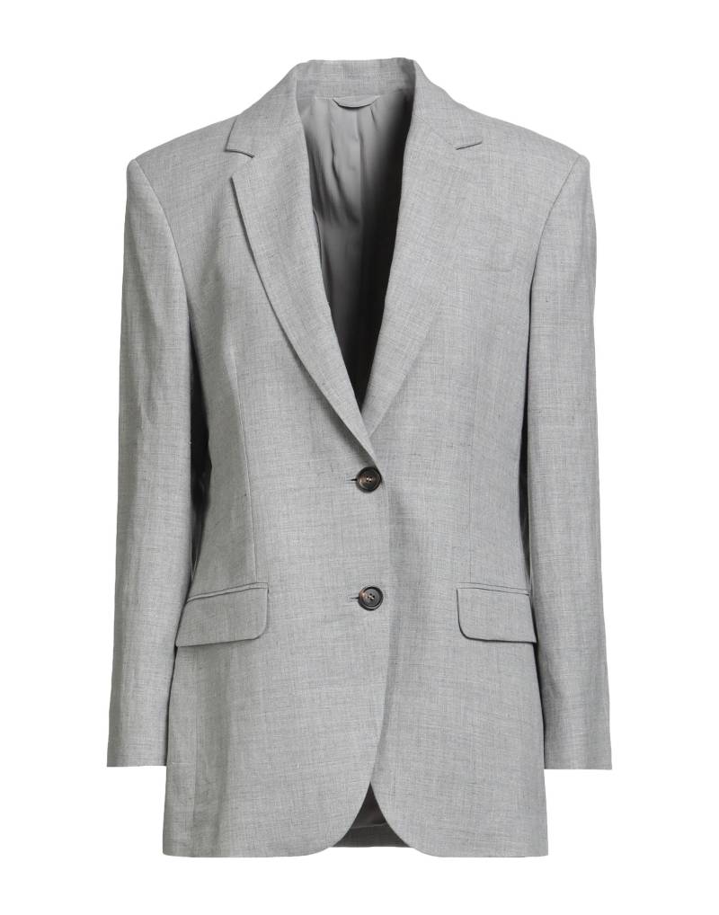 BRUNELLO CUCINELLI Blazer Damen Hellgrau von BRUNELLO CUCINELLI