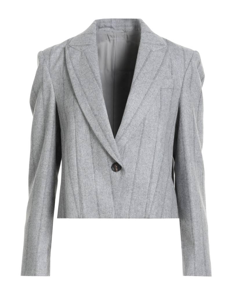 BRUNELLO CUCINELLI Blazer Damen Hellgrau von BRUNELLO CUCINELLI
