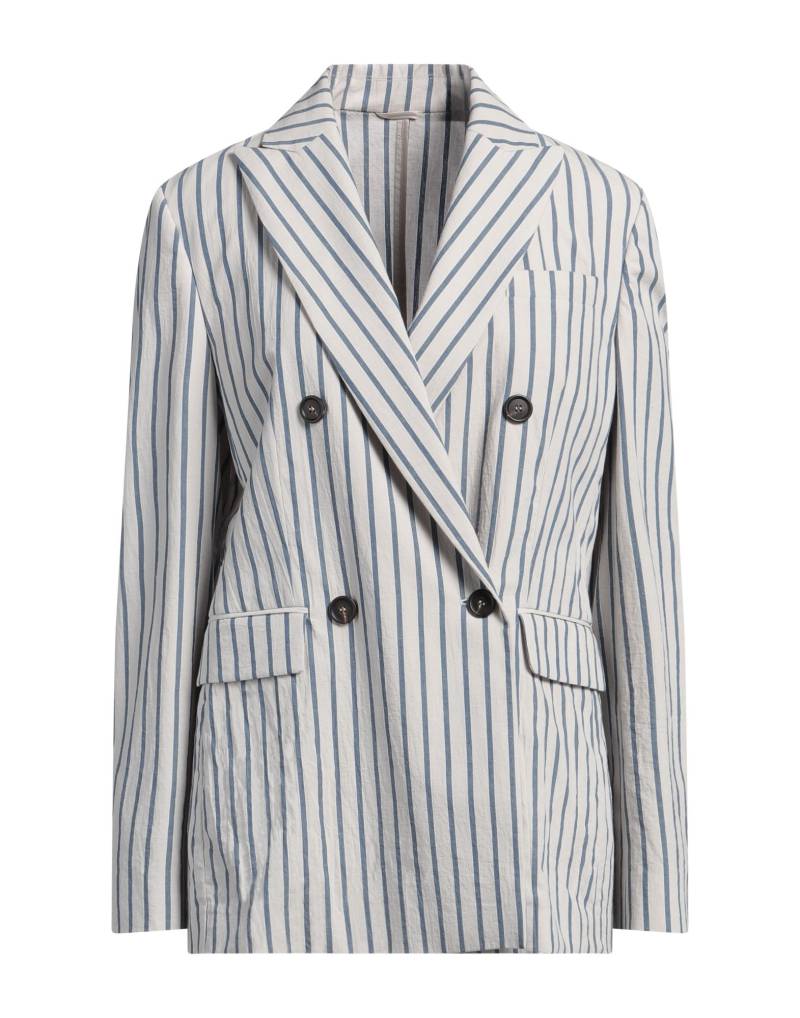 BRUNELLO CUCINELLI Blazer Damen Hellgrau von BRUNELLO CUCINELLI