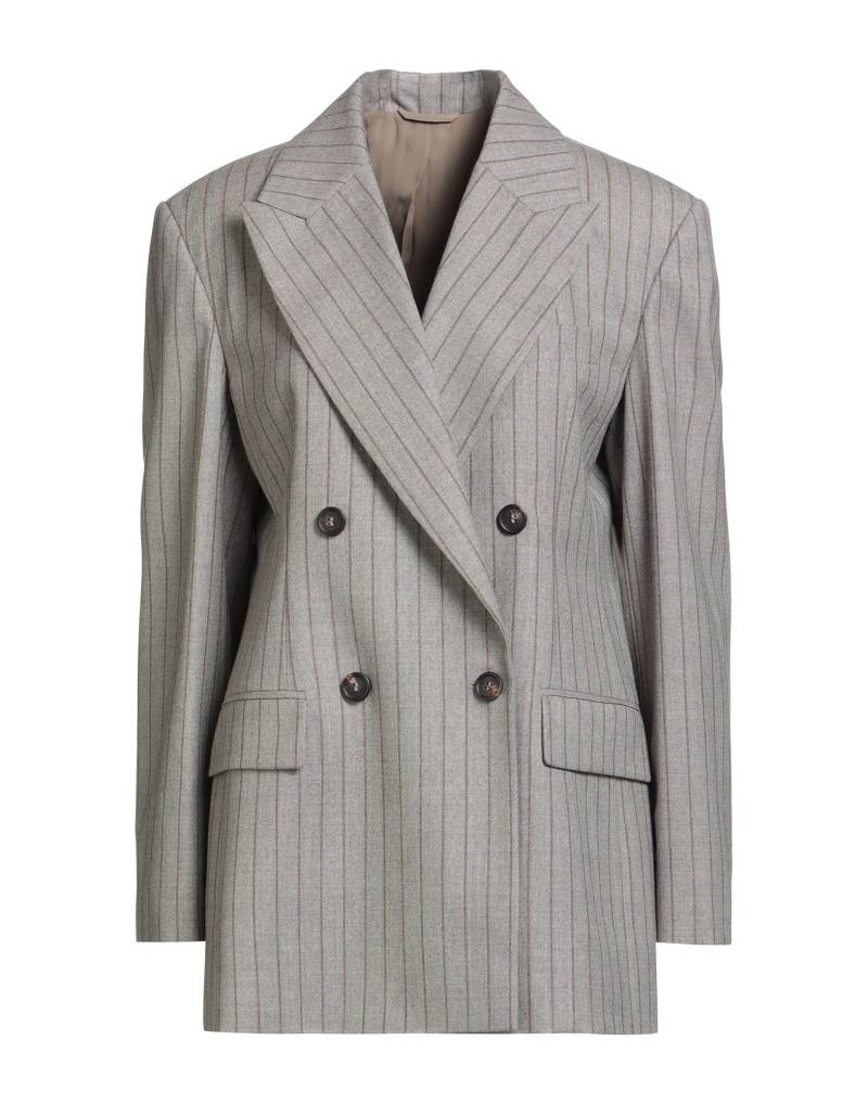BRUNELLO CUCINELLI Blazer Damen Hellgrau von BRUNELLO CUCINELLI