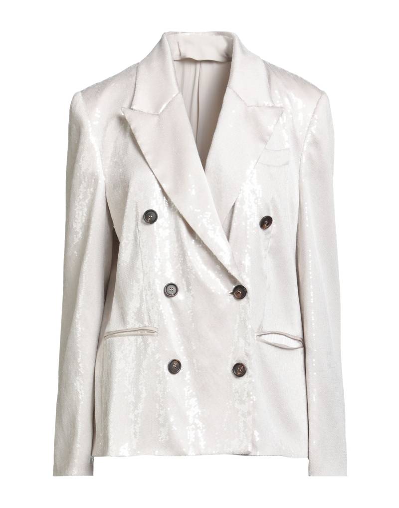 BRUNELLO CUCINELLI Blazer Damen Hellgrau von BRUNELLO CUCINELLI