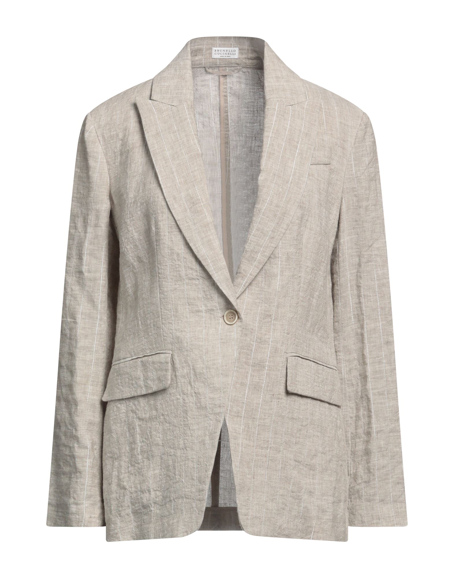 BRUNELLO CUCINELLI Blazer Damen Hellgrau von BRUNELLO CUCINELLI