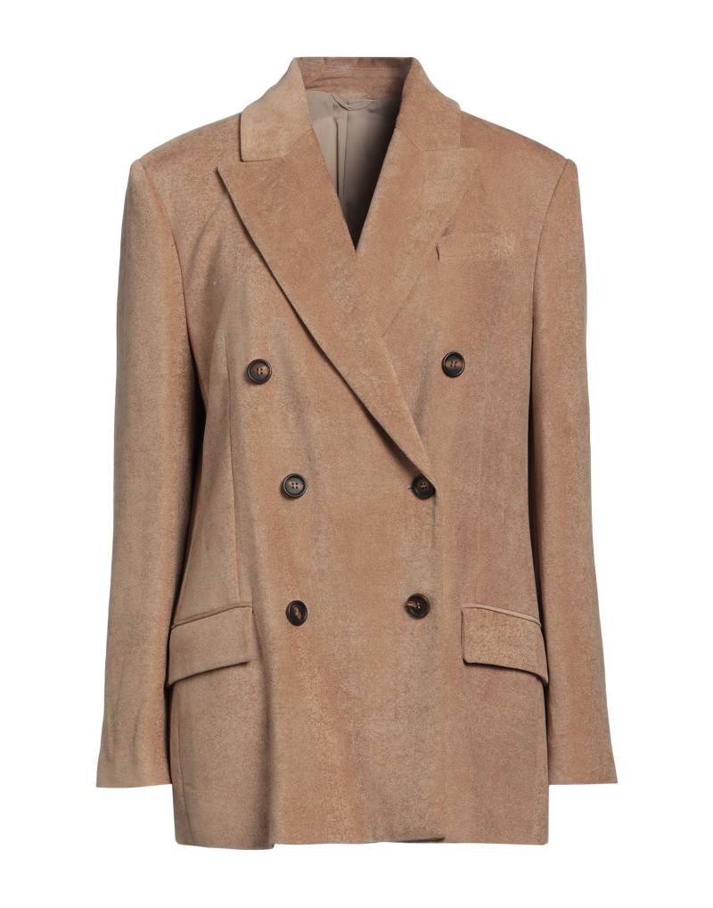 BRUNELLO CUCINELLI Blazer Damen Kamel von BRUNELLO CUCINELLI