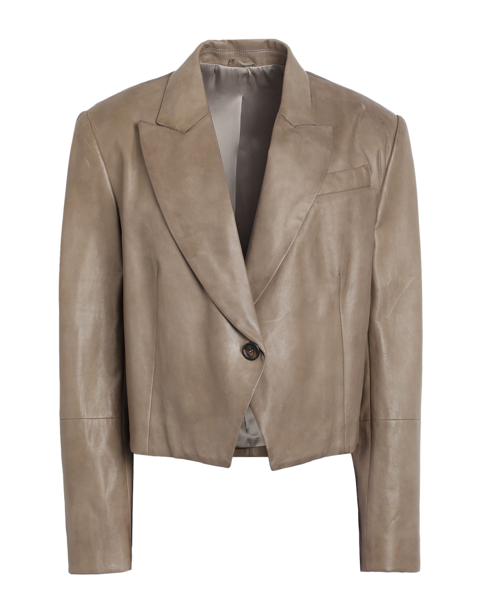 BRUNELLO CUCINELLI Blazer Damen Khaki von BRUNELLO CUCINELLI