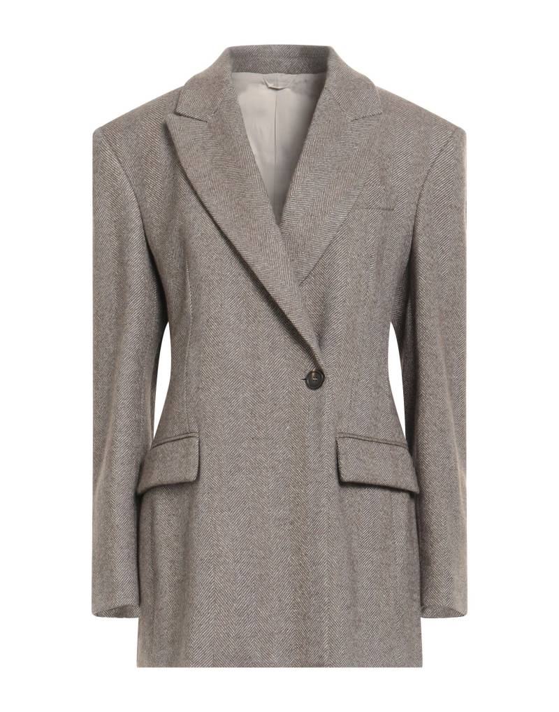 BRUNELLO CUCINELLI Blazer Damen Khaki von BRUNELLO CUCINELLI