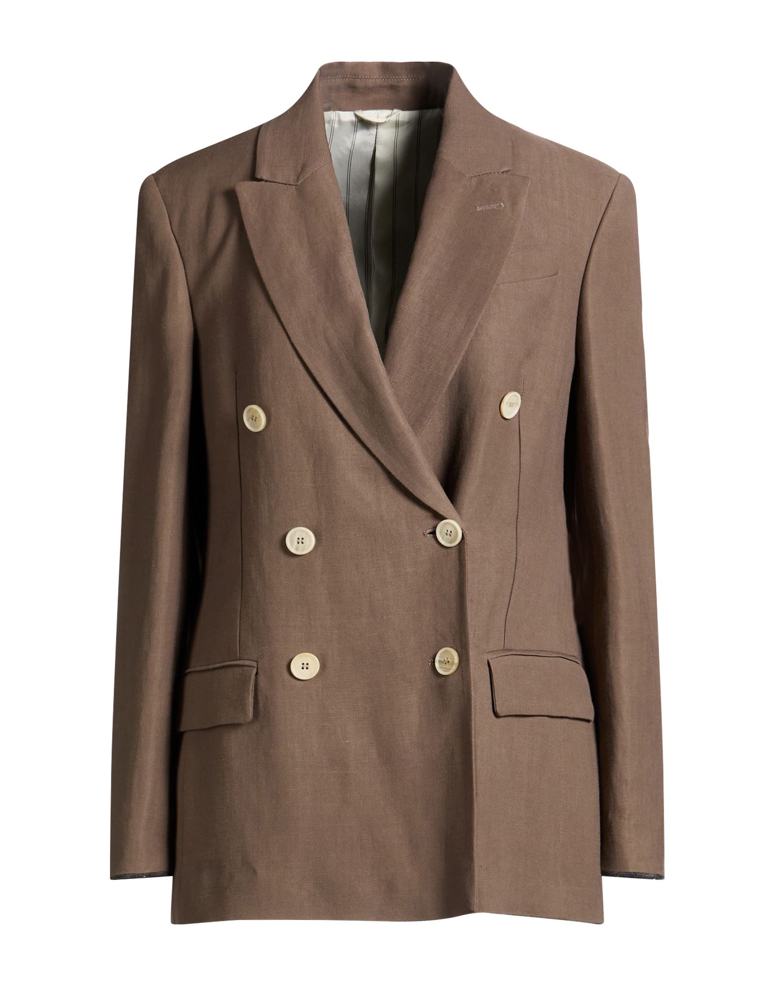 BRUNELLO CUCINELLI Blazer Damen Maulwurfsgrau von BRUNELLO CUCINELLI