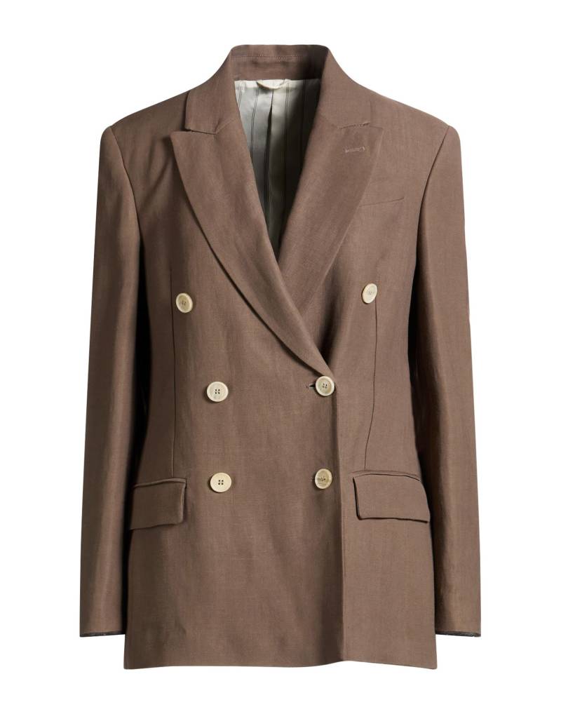 BRUNELLO CUCINELLI Blazer Damen Maulwurfsgrau von BRUNELLO CUCINELLI