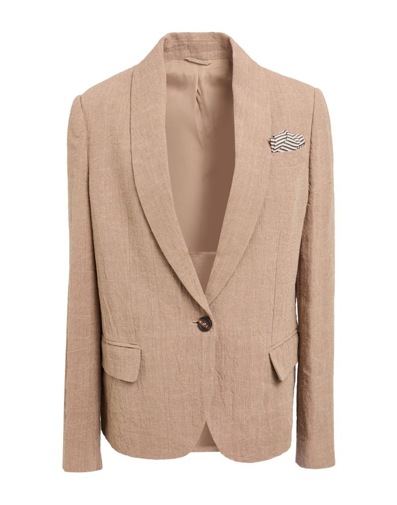 BRUNELLO CUCINELLI Blazer Damen Sand von BRUNELLO CUCINELLI